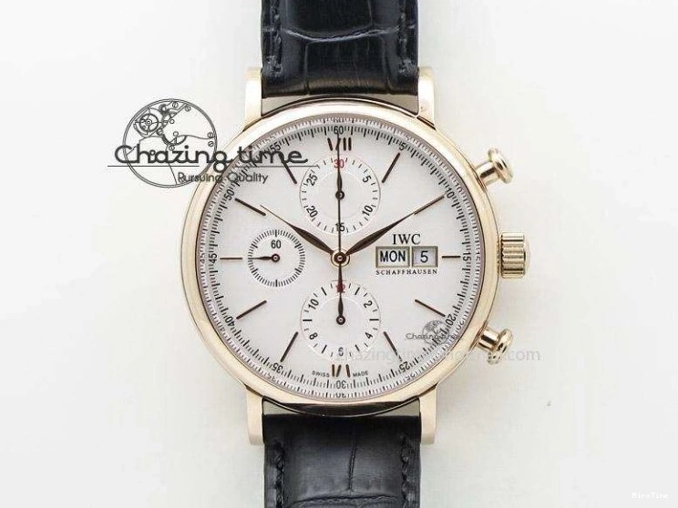 MIROTIME 0730 Big Pilot Real PR IW502701 RG YLF 1:1 Best Edition Blue Dial On Calfskin Strap A Classic 7225